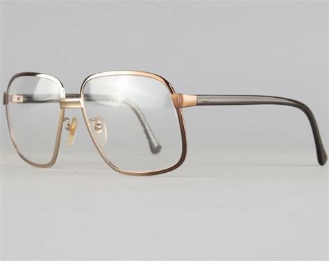 vintage eyeglasses 70s glasses frame oversized eyeglass frames 1970s aesthetic torino 2 etsy