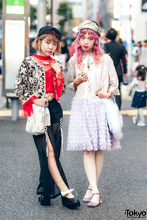 Harajuku Teens In Colorful Retro Fashion W Barrack Room Tokyo Bopper Gaijin Yakusoku