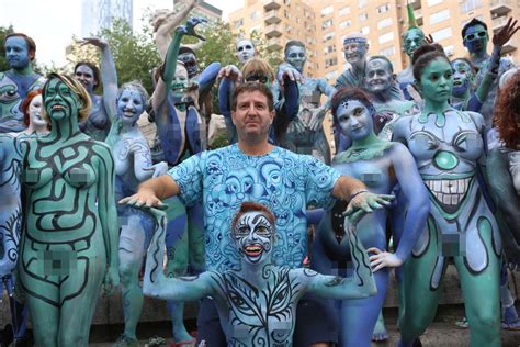Nyc Body Painting Day Coraviral