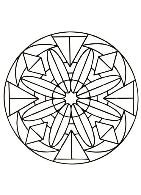 Several years later, however, the trend of free printable coloring pages for adults might seem a little less ludicrous and a bit more, well, relaxing. Mandalas to download for free 9 - M&alas Adult Coloring Pages - Page 3