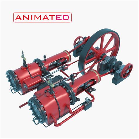 Steamengine With Animation 3d Model Turbosquid 1880858