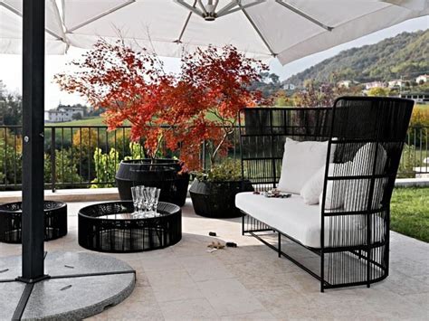 Rustic bamboo outdoor chaise lounge: Outdoor Lounge Furniture with Italian Design | Interior ...
