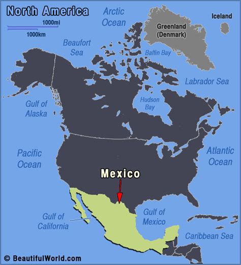 Map Of Mexico Facts And Information Beautiful World Travel Guide