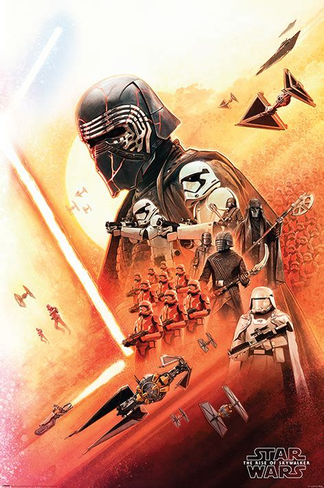 Star Wars El Ascenso De Skywalker Kylo Ren Póster Lámina Compra