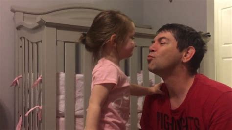 Leighton Giving Daddy Kisses Youtube