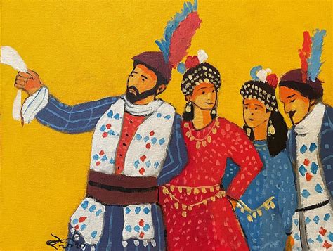 Assyrian Colors Painting By Paul Batou Fine Art America
