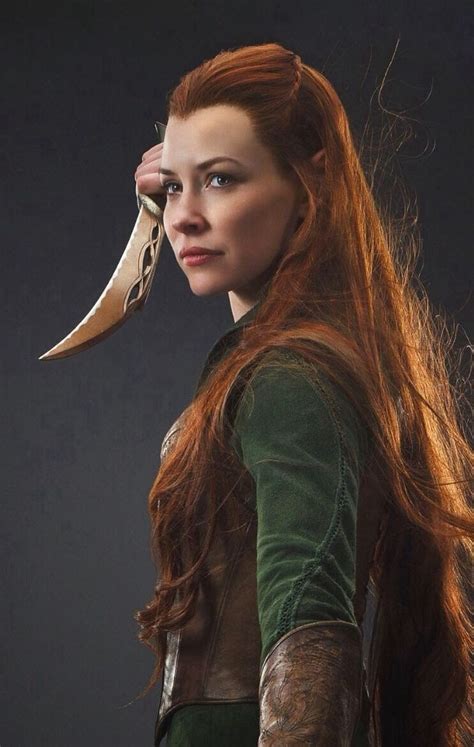 Tauriel Seigneur Des Anneaux Hobbit Et Elfe Des Bois