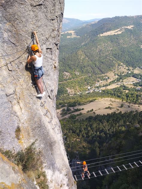 Via Ferrata Gorges Du Tarn Lozere Aventures Occitanes