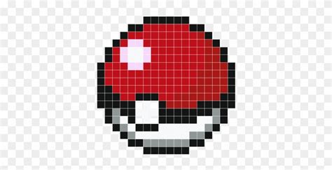 Pokeball Pixel Art Grid 132826 Minecraft Pixel Art Pokeball Free