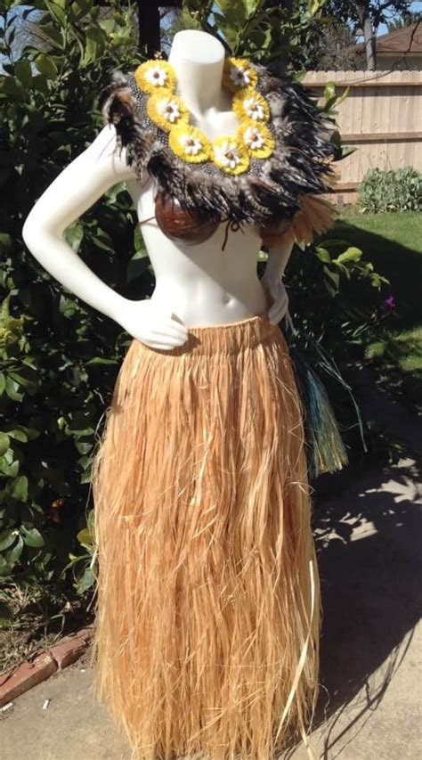 Authentic Grass Skirt Any Full Length Grass Skirt Dyed Etsy