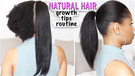 Are you struggling with hair loss. NATURAL HAIR Growth Tips, Length Check, How to Avoid Heat ...