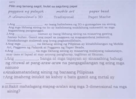 Patulong Po Pls Hindi Kopo Alam Ang Sagot Po Eh Brainly Ph