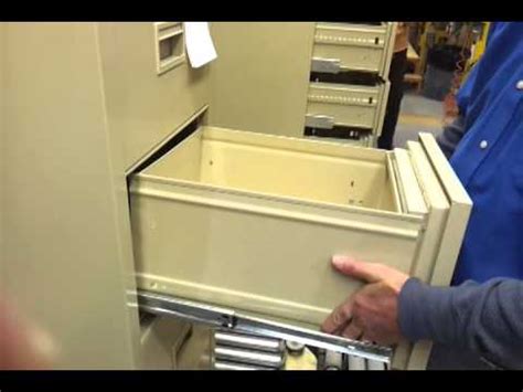 Apr 24, 2017 · this type of filing cabinet is almost always a vertical file, and most options have only one or two drawers in order to fit underneath work surfaces, though larger mobile files do exist. Drawer removal and installation - YouTube