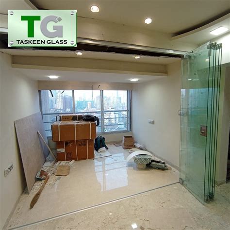 Transparent Sliding Folding Glass Partition Panels