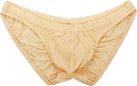 summer code men s sexy bikini brief elastic silky ruched back underwear swimwear at amazon men s