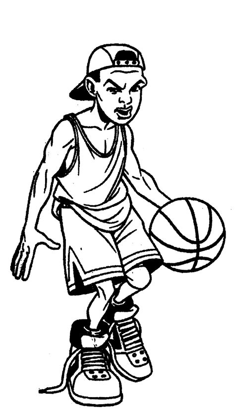 Drawings Of Basketball