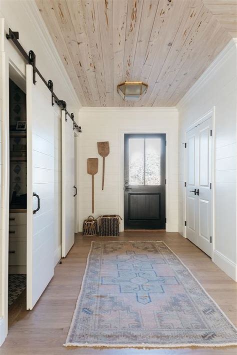 Shiplap Walls And Wood Ceiling Shelly Lighting