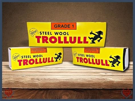 Trollull Steel Wool ~ Grade 1 200g Wood Care