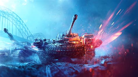 Download Wallpaper Battlefield 5 Poster With Tanks 1920x1080