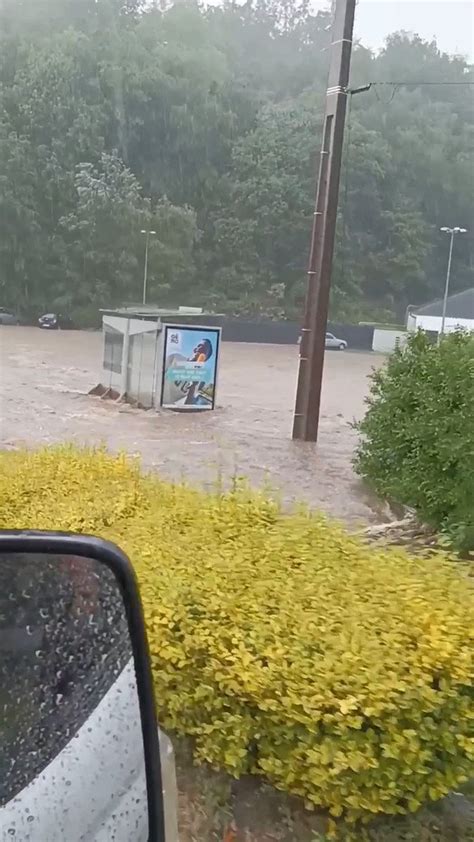 Météo Express On Twitter ⛈ Cet Après Midi Des Orages Diluviens Ont