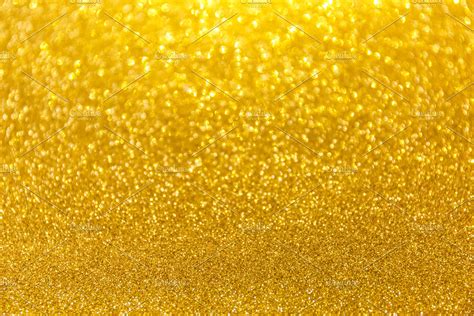Blurred Shot Glitter Golden Backdrop High Quality Holiday Stock