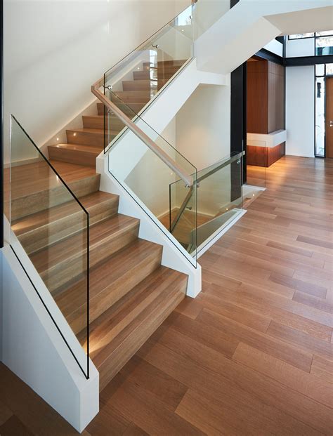 Indoor Stair Railings Glass Interior Glass Stair Railing Ot Glass
