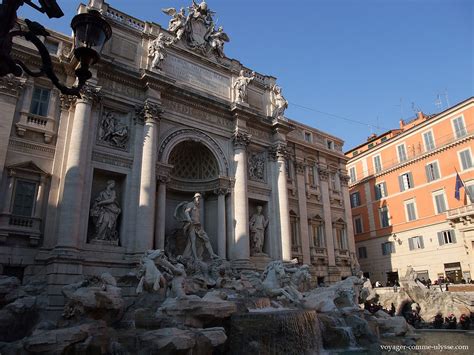 Fontaine De Trevi Rome Et Son Art Baroque