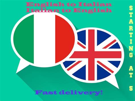 Professionally Translate Italian To English And Vice Versa By Igalsapan