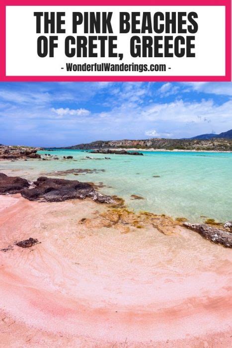 A Day At The Lovely Pink Elafonisi Beach In Crete Greece