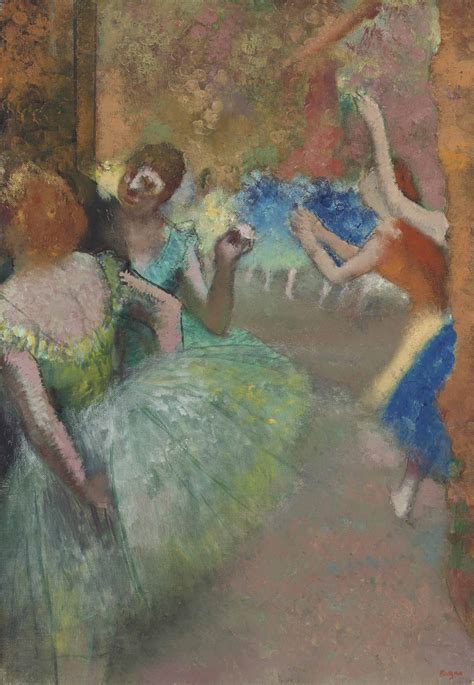 Edgar Degas 1834 1917 Scène De Ballet Christies