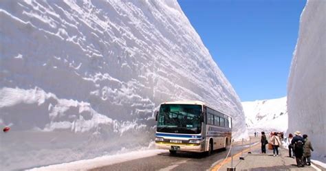 Snow Get 60 Feet Of Snow In Japan Background