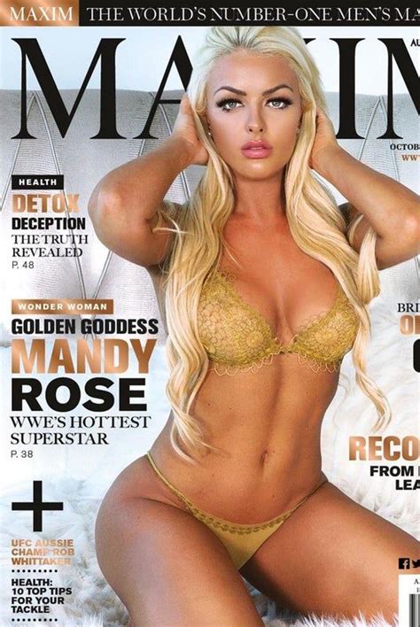 Mandy Rose In Maxim Magazine Australia October 2019 Hawtcelebs