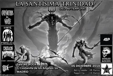 Liquidación Total Fanzine Última Ceremonia De La Santisima Trinidad Del After Punk Viernes 5