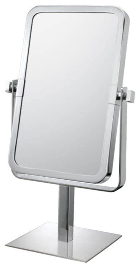 Your makeup always looks flawless! Rectangular Free Standing Mirror With 3x and 1x ...