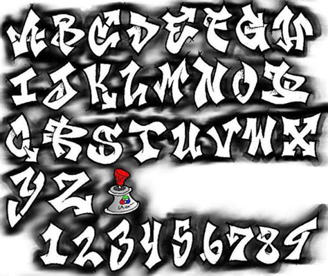 15 Cool Graffiti Number Fonts Images Street Graffiti Font Draw