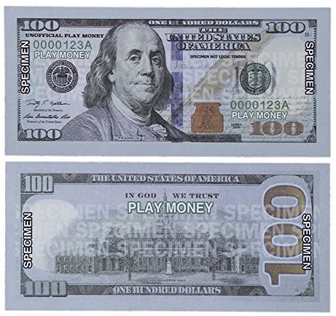 paper playing money 100 one hundred dollar bills