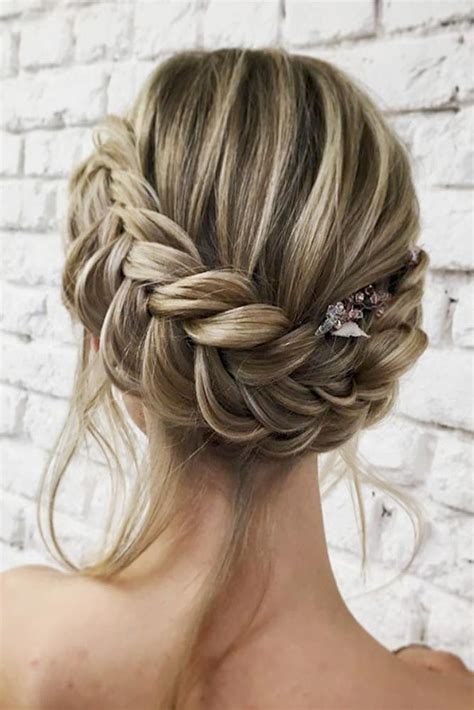 57 Sophisticated Prom Hair Updos Braided