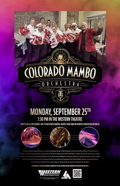 Colorado Mambo Orchestra To Perform At Western On Sept 25 Rocket