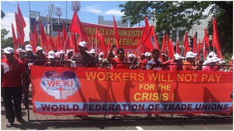World Federation Of Trade Unions And Canadian Labour Congress Denounce