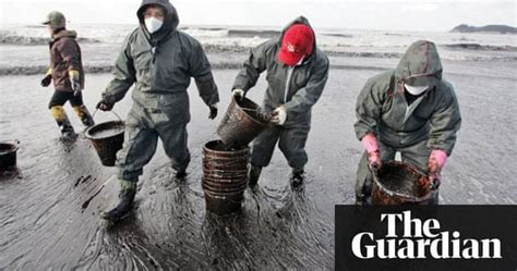 South Korea Oil Spill Environment The Guardian