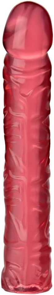 Doc Johnson Crystal Jellies Inch Realistic Dildo Pink Amazon Co Uk