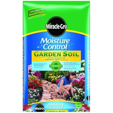 Miracle Gro Moisture Control Cu Ft Garden Soil The