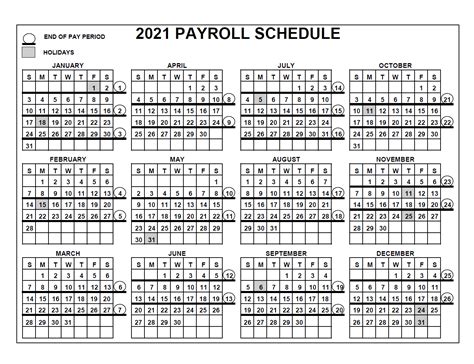 Select the orientation, year, paper size, the. 2021 Pay Periods Calendar