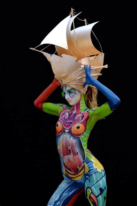 Dazzling Art Struts The Stage At World Bodypainting Festival World