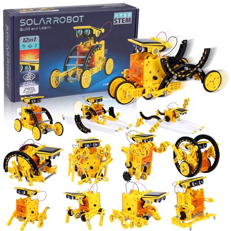 Youloveit Stem Solar Robot Toys 12 In 1 Education Activites Kits