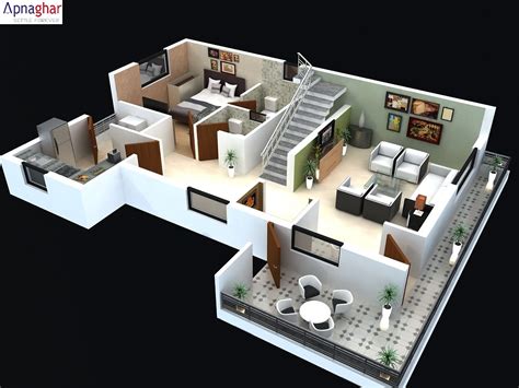 Small 3 Bedroom House Plans 3d Understanding 3d Floor Plans And