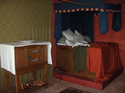 The dresser has shelving for whatever they had in medieval days to put on it. 35 Stunning Medieval Furniture Ideas for Your Bedroom