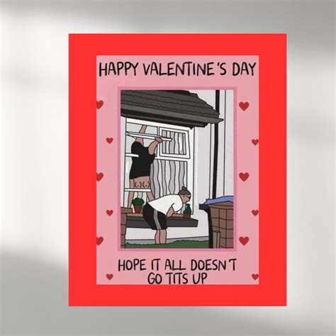 Printable Valentines Day Card Digital Download Funny Card For Himfor Her 7x5 Card Pdf