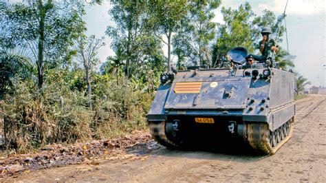 Arvn In M113 Armored Personnel Carrier Full Hd Wallpaper And Background