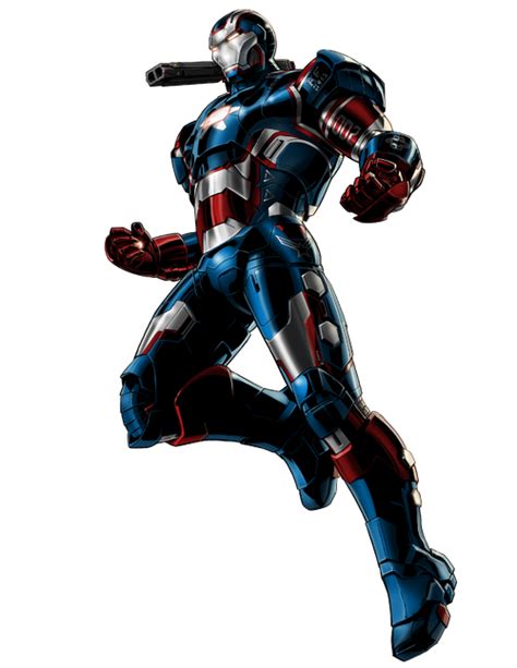 Dateiiron Patriot Rüstung Portrait Artpng Marvel Avengers Alliance